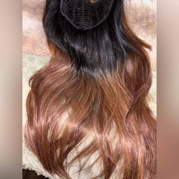 Belle Tress Dolce & Dolce 23 wig- cinnamon w/ ginger ombré - Picture 10 of 10